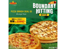 United King Pizza Smash Deal 3 For Rs.2299/-